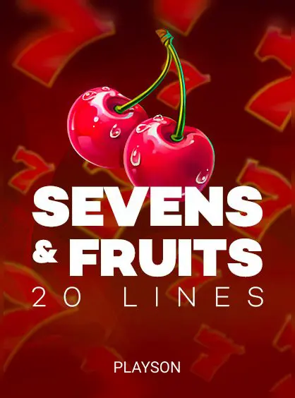 Sevens & Fruits: 20 lines